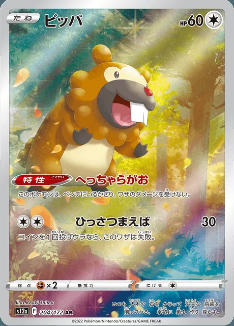 Bidoof 204/172 — VSTAR Universe
