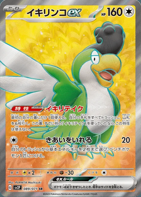 Squawkabilly ex 089/071 — Snow Hazard