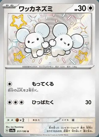 Tandemaus 317/190 — Shiny Treasure ex