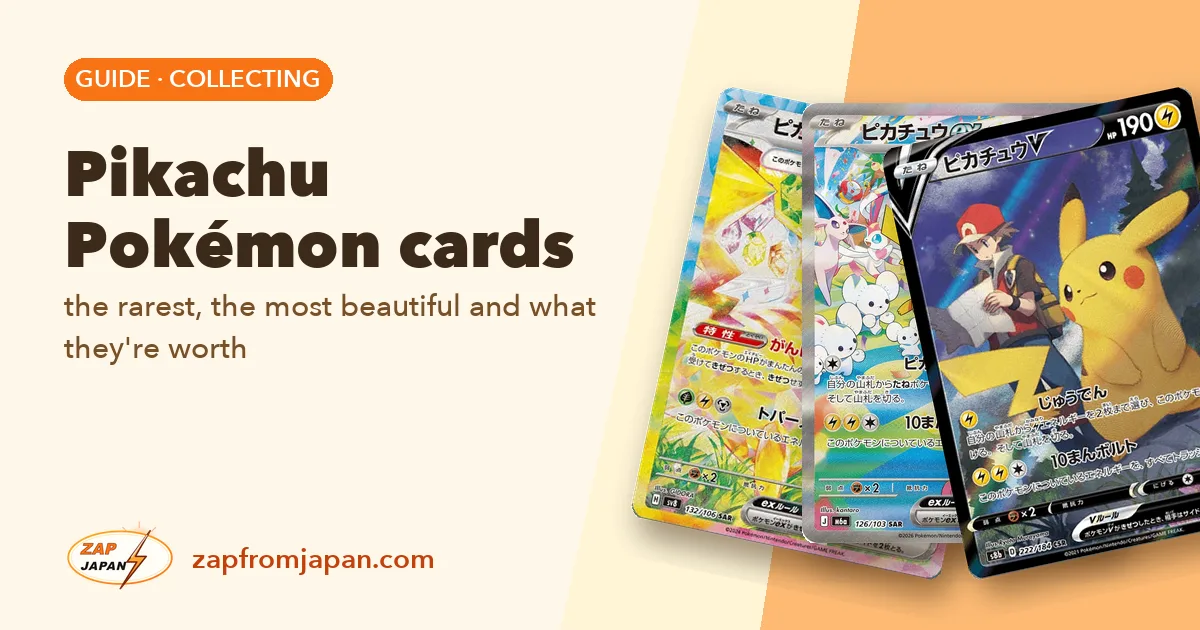 Pikachu Pokémon cards: the rarest, the most beautiful and what they're worth