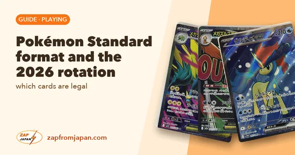 Pokémon Standard format and the 2026 rotation: which cards are legal