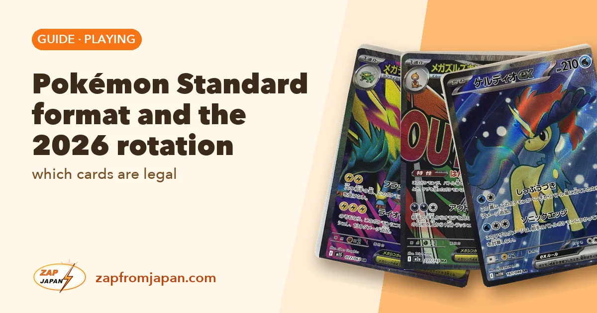 Pokémon Standard format and the 2026 rotation: which cards are legal