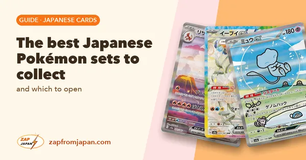 The best Japanese Pokémon sets to collect (and which to open)