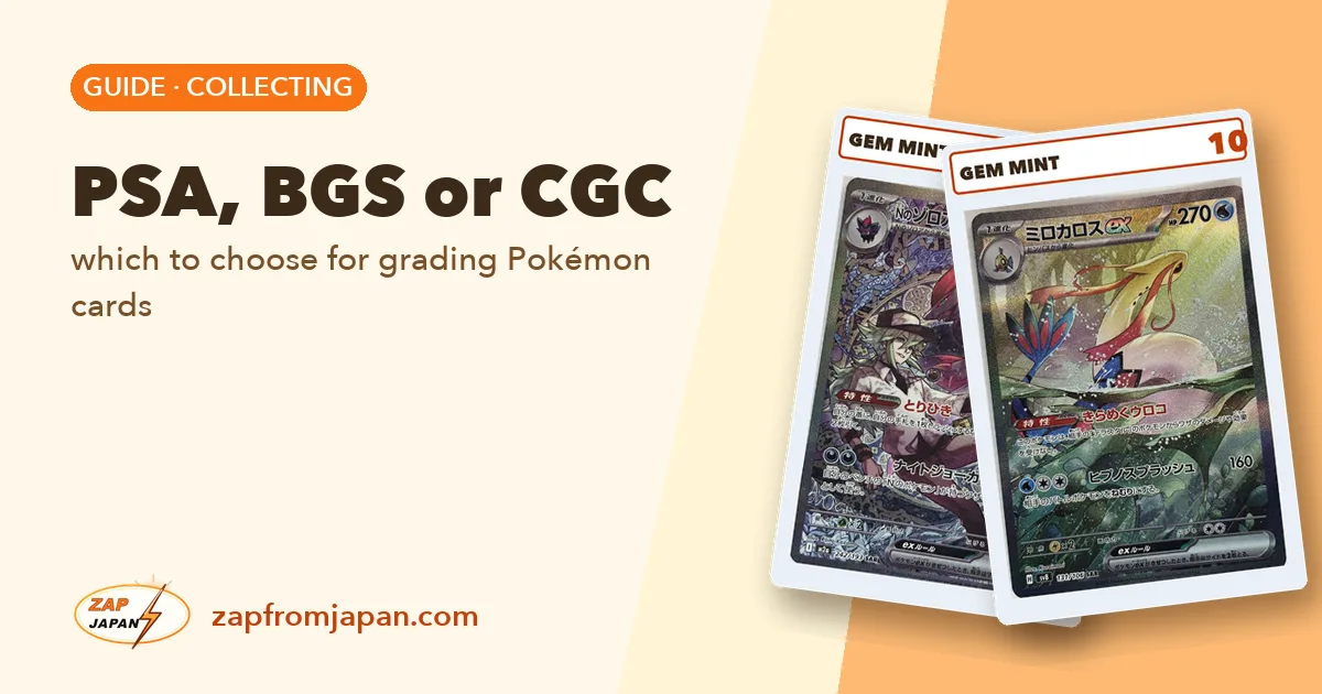 PSA, BGS or CGC: which to choose for grading Pokémon cards