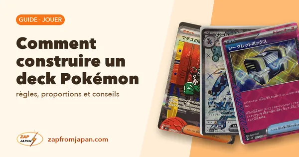 Comment construire un deck Pokémon : règles, proportions et conseils