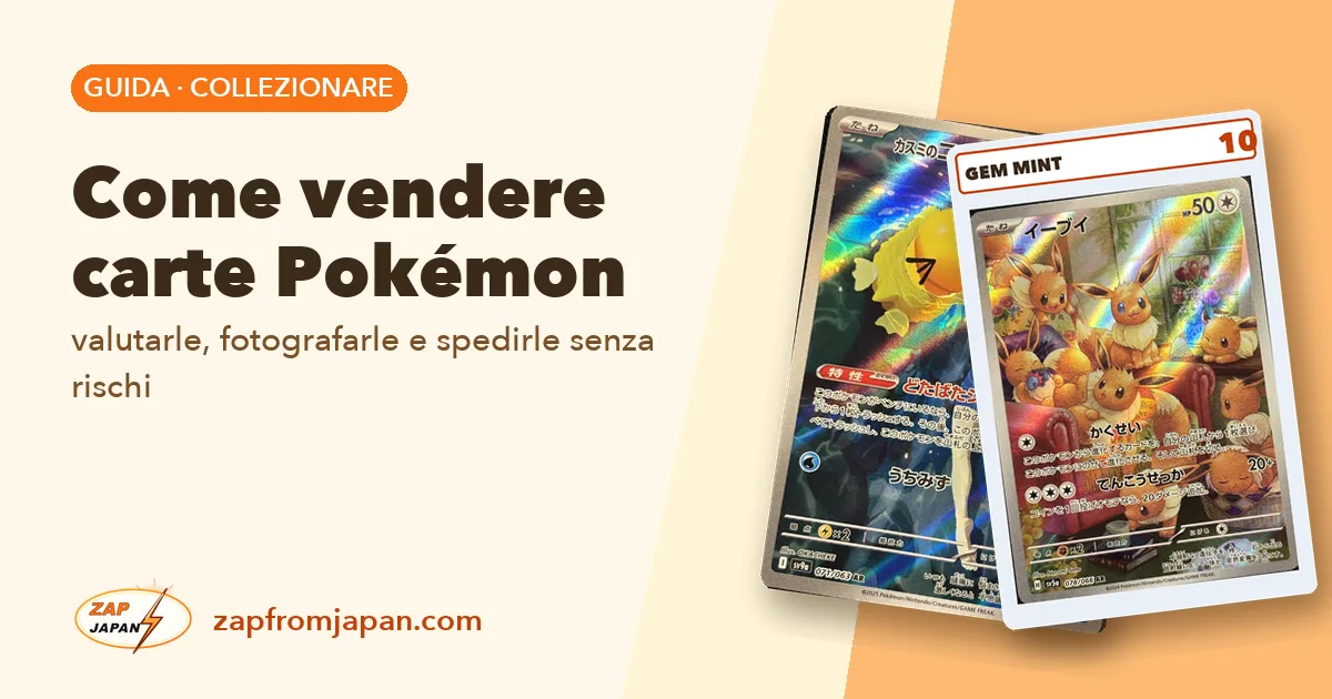 Come vendere carte Pokémon: valutarle, fotografarle e spedirle senza rischi